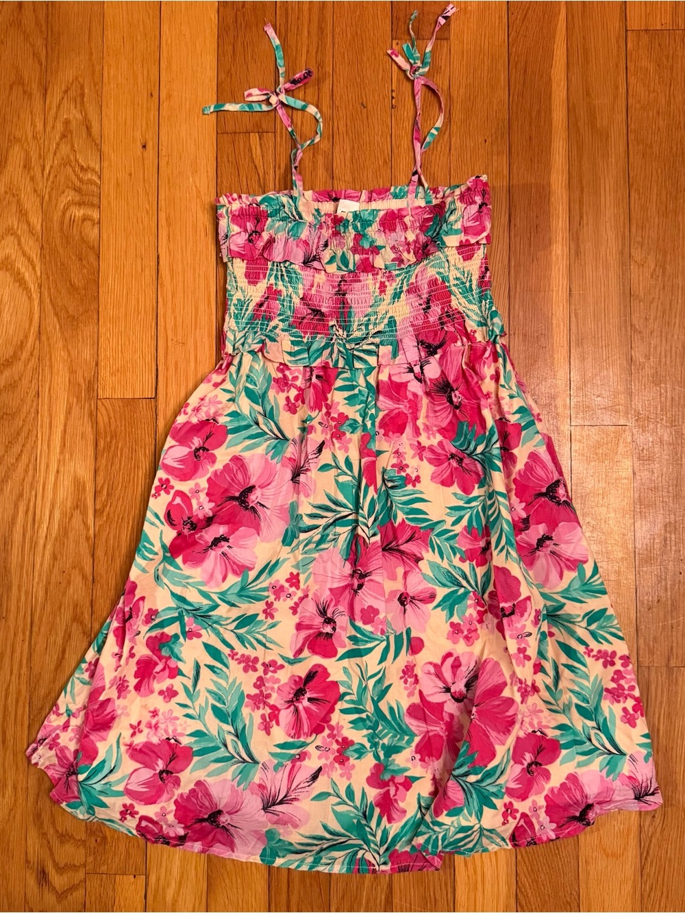 Crewcuts girls floral sundress size 7